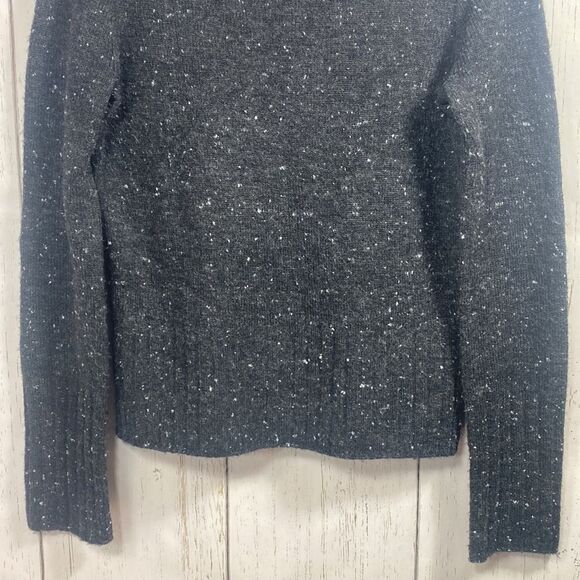 Madewell Wool Blend Mock Neck Sweater Minimalist Cozy Academia Soft Grunge - Picture 7 of 13